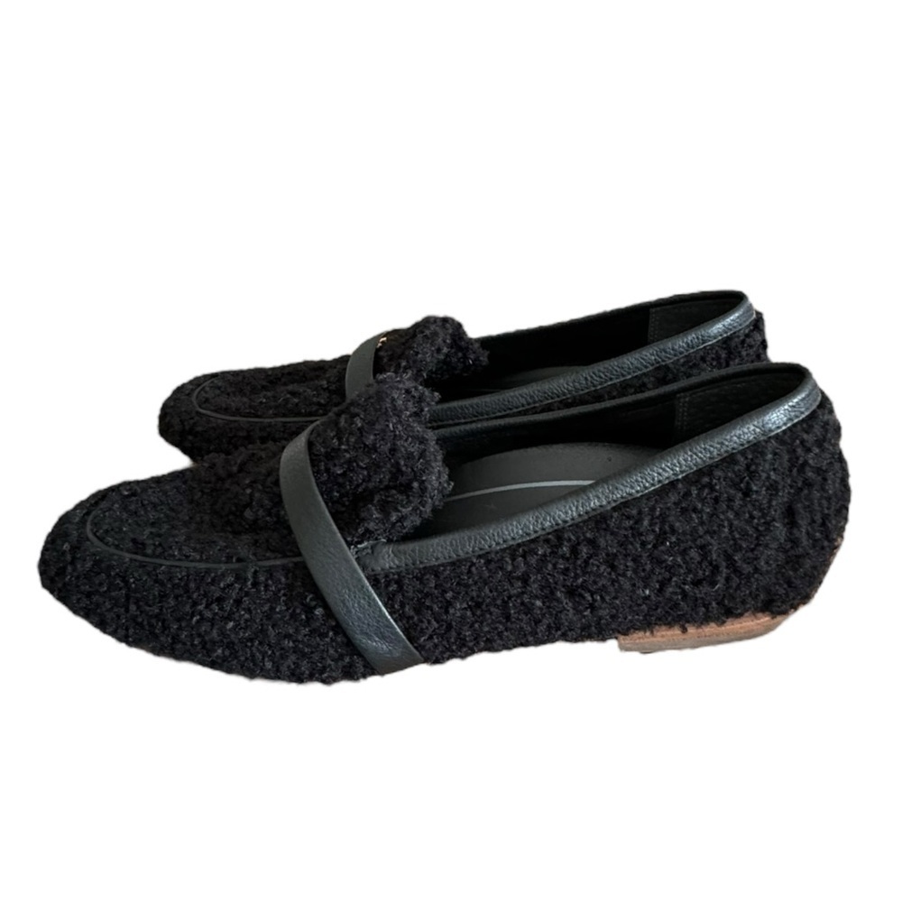 Vionic Loafers Boucle Black Women's Black Flats  7M Slip On